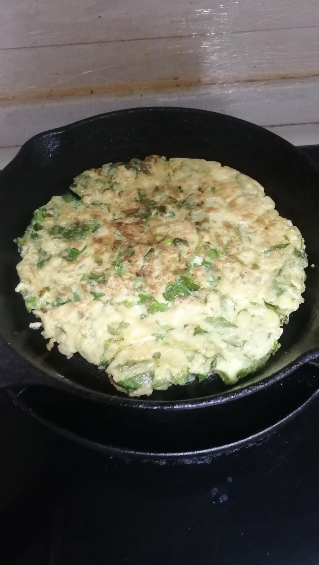 简单美味生菜饼