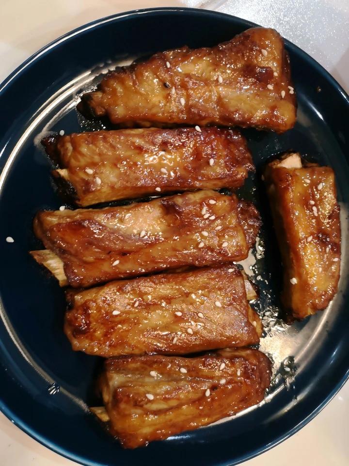 空气炸锅版（烤箱）蒜香排骨