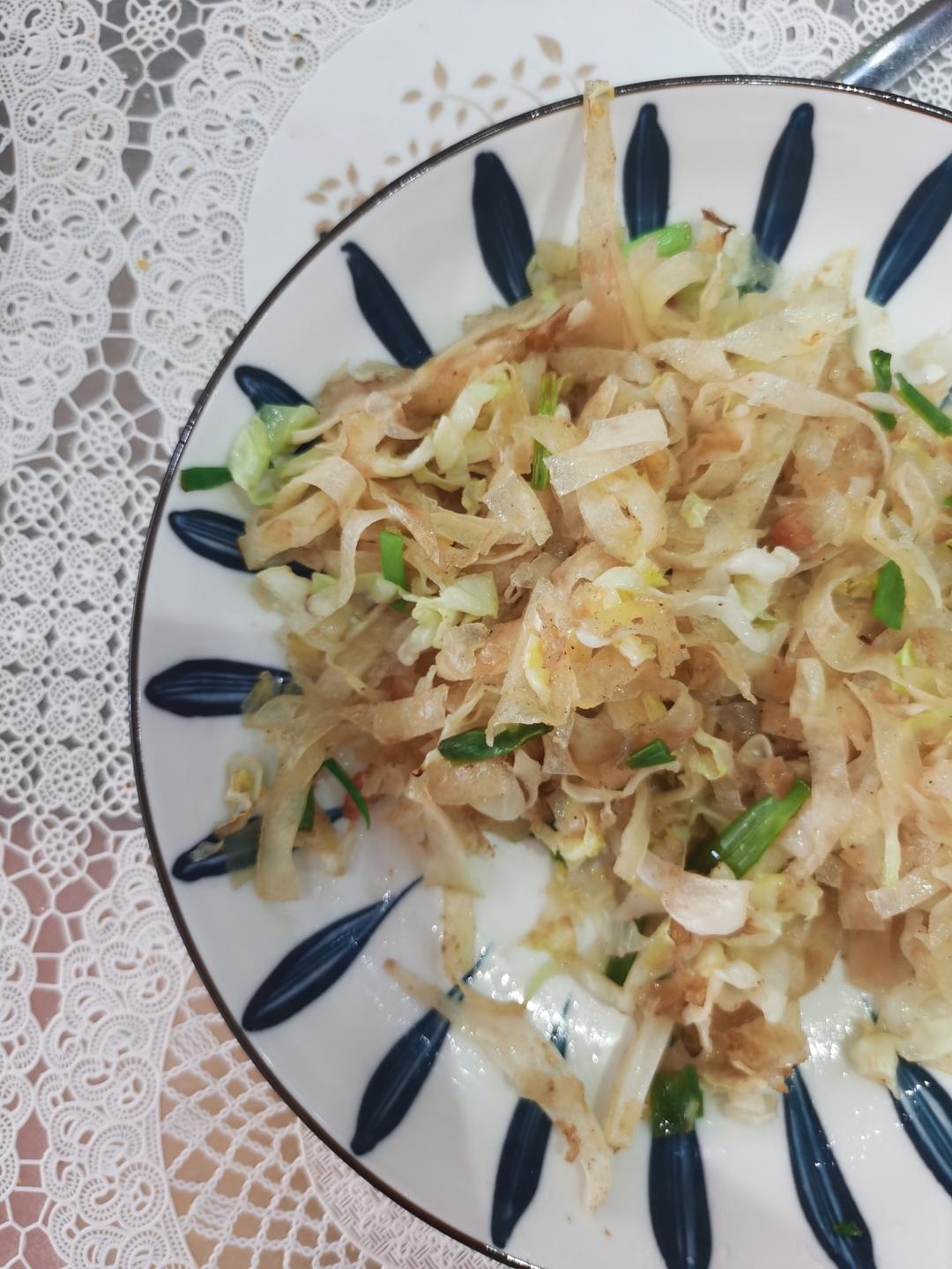 老北京素炒饼(肉炒饼)