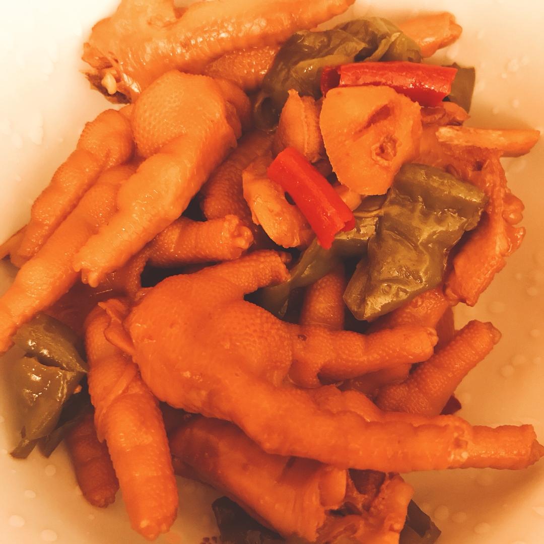 香辣卤鸡爪