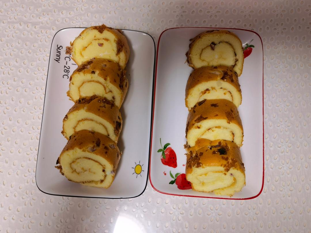 香葱肉松小四卷