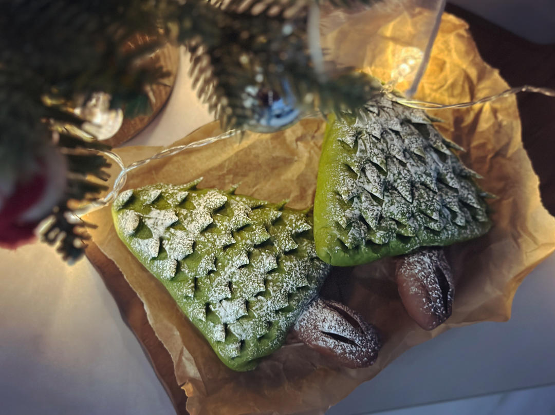 圣诞树🎄面包
