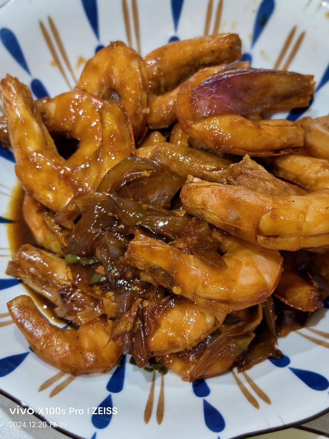 家庭版油焖大虾