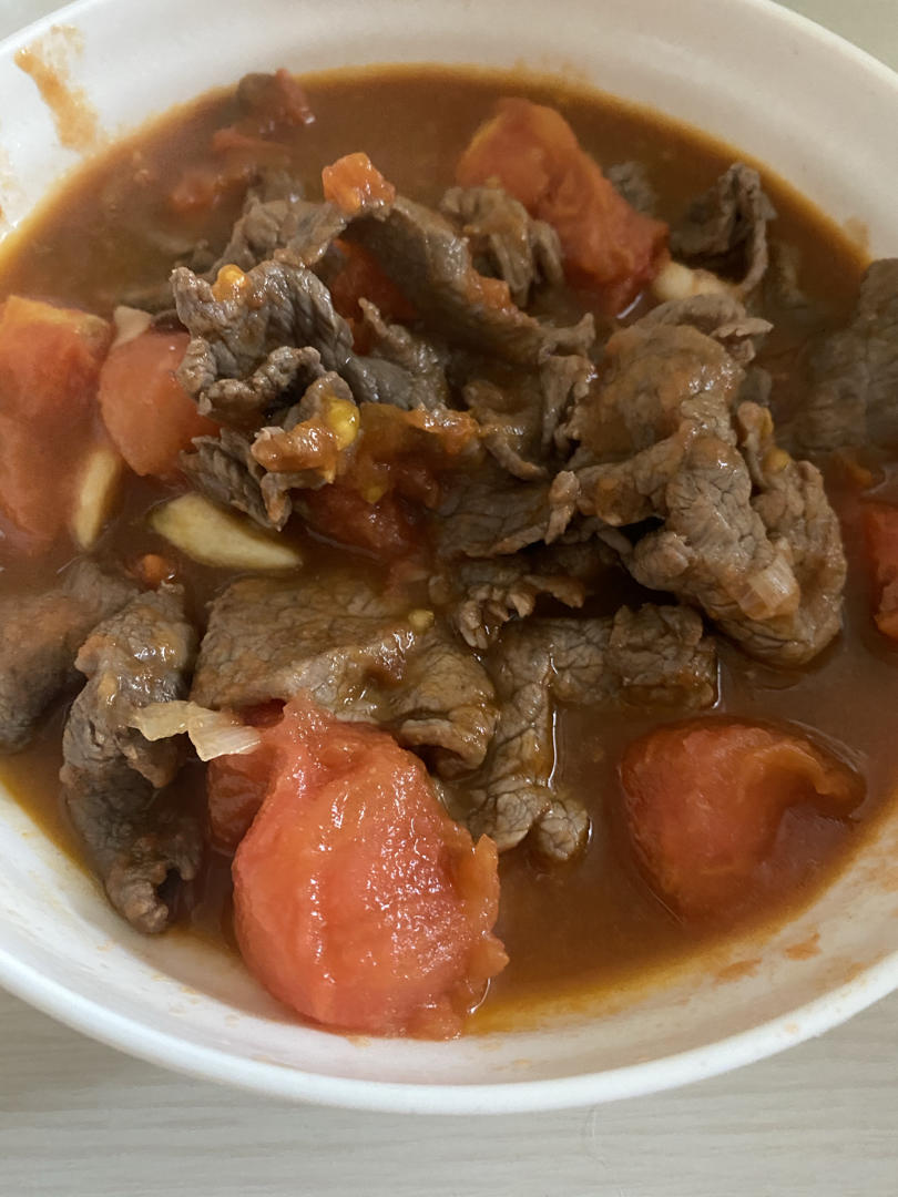 西红柿炒牛肉 经典口味