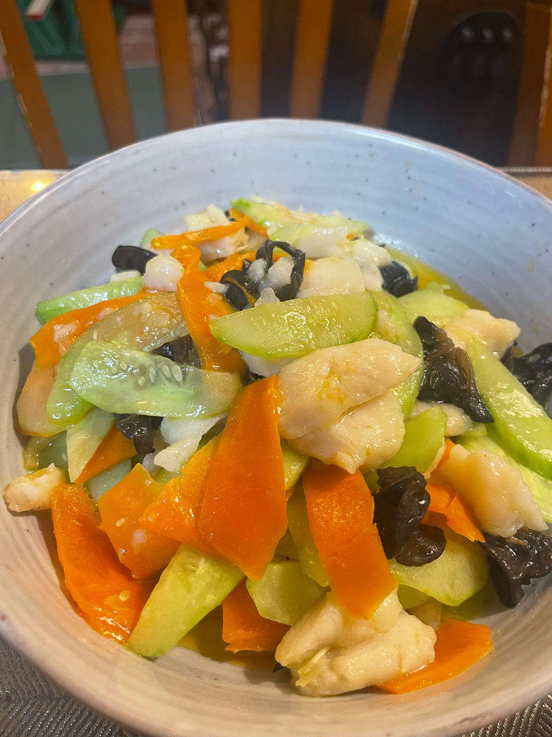 传统鲁菜滑溜鱼片
