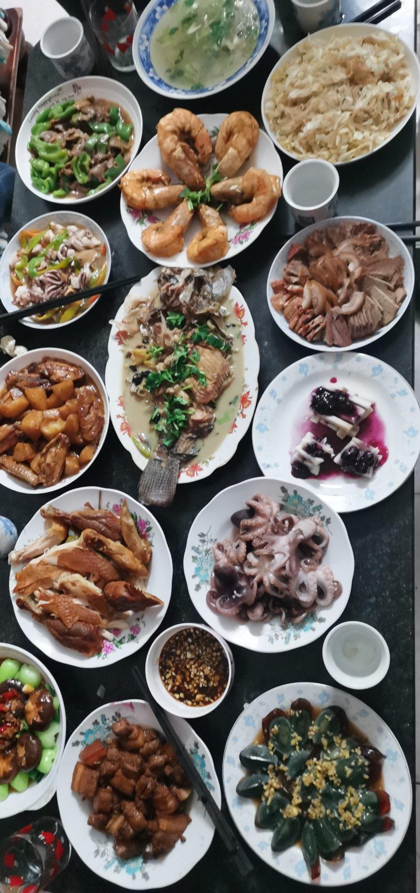 微微微蓝2019做的创意年夜饭2020年夜饭合集