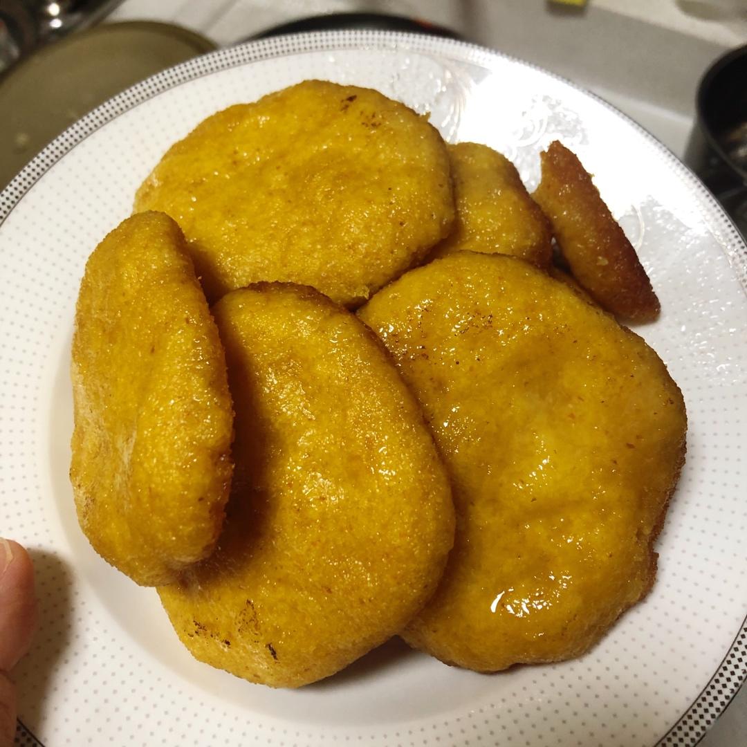 正宗东北玉米面大饼子