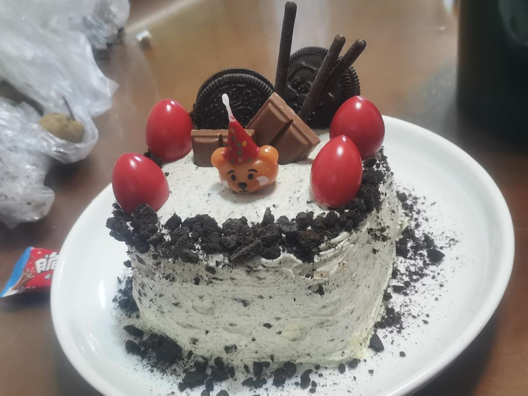 好吃到流泪的奥利奥咸奶油盒子蛋糕