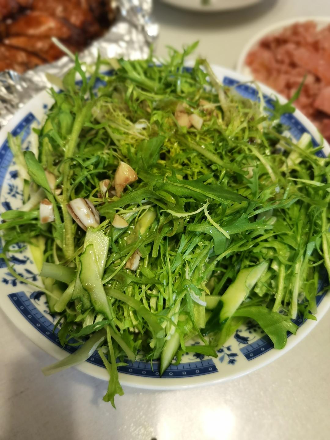 凉拌苦菊——简单爽口