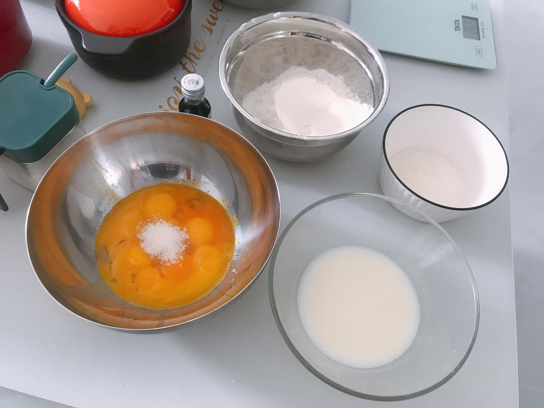 纯奶手撕吐司的做法 步骤1