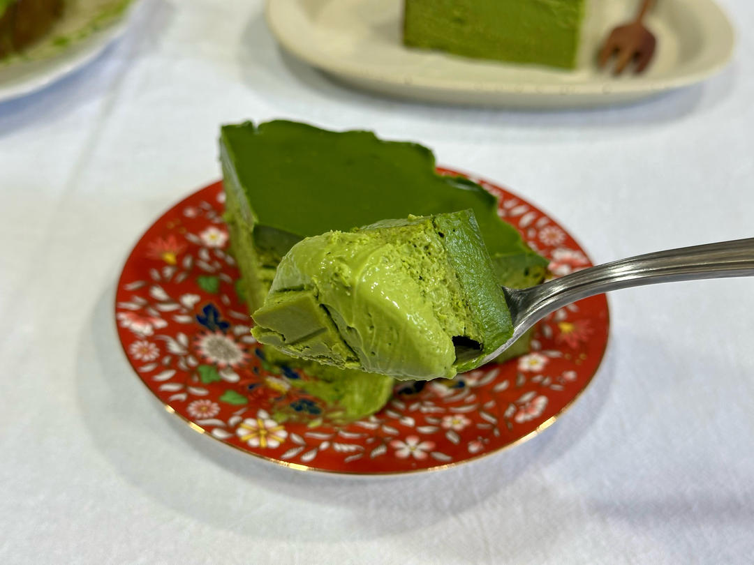 流心抹茶巴斯克芝士蛋糕