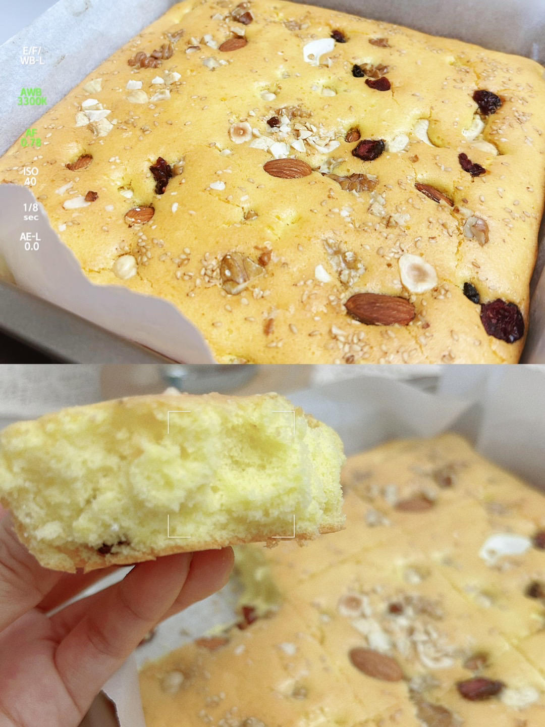 不用水  松软香甜老式鸡蛋糕  超简单