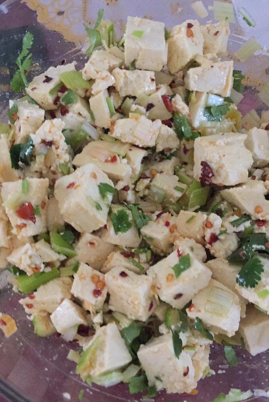 小葱拌豆腐（京味）