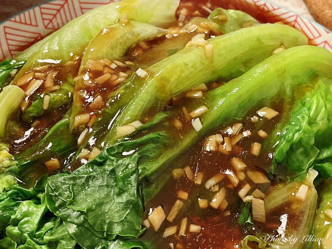🔥减脂菜蚝油生菜、清脆爽口巨好吃😋