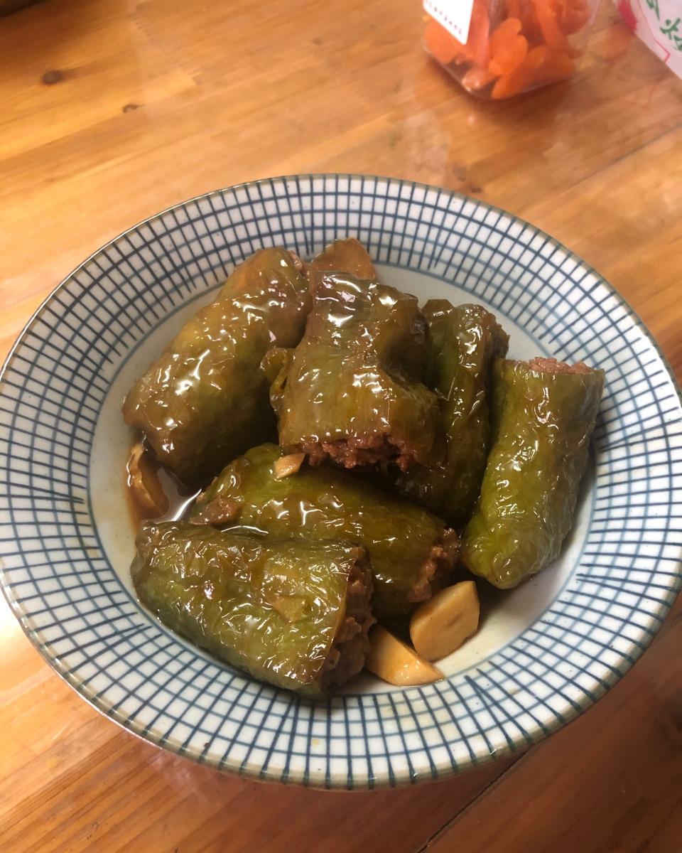 虎皮青椒酿肉