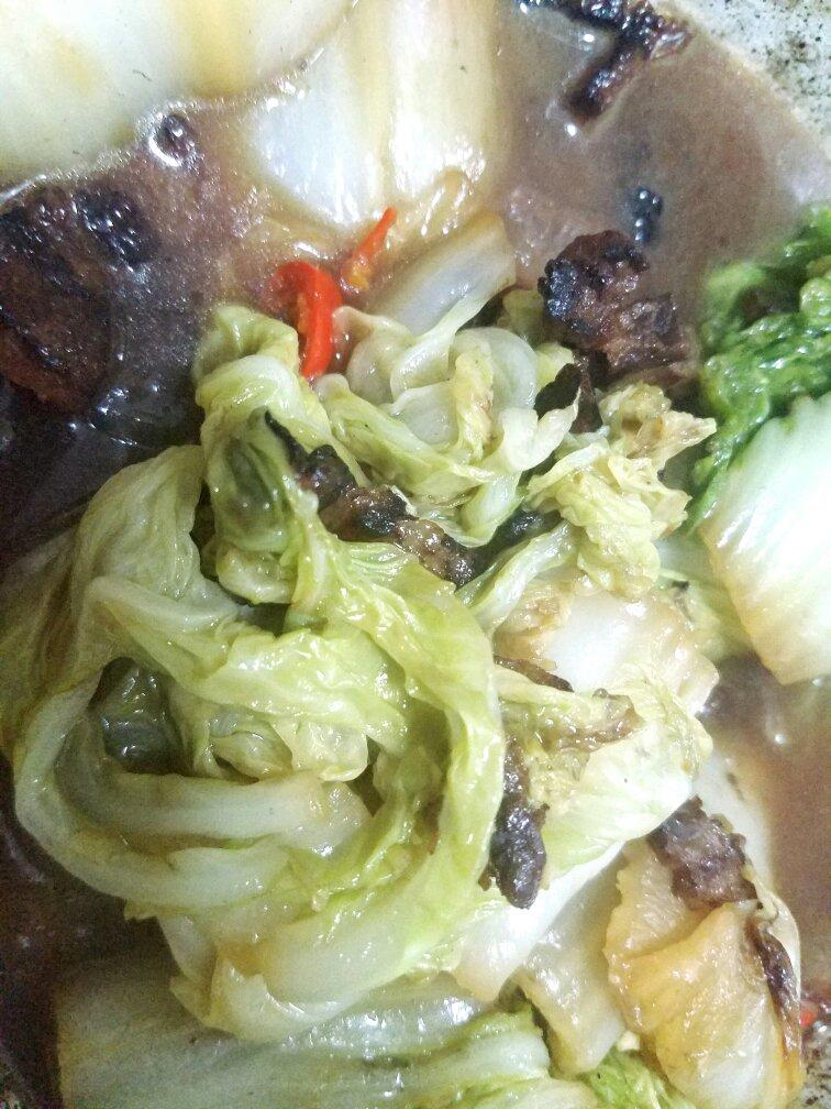 大白菜炒腊肉