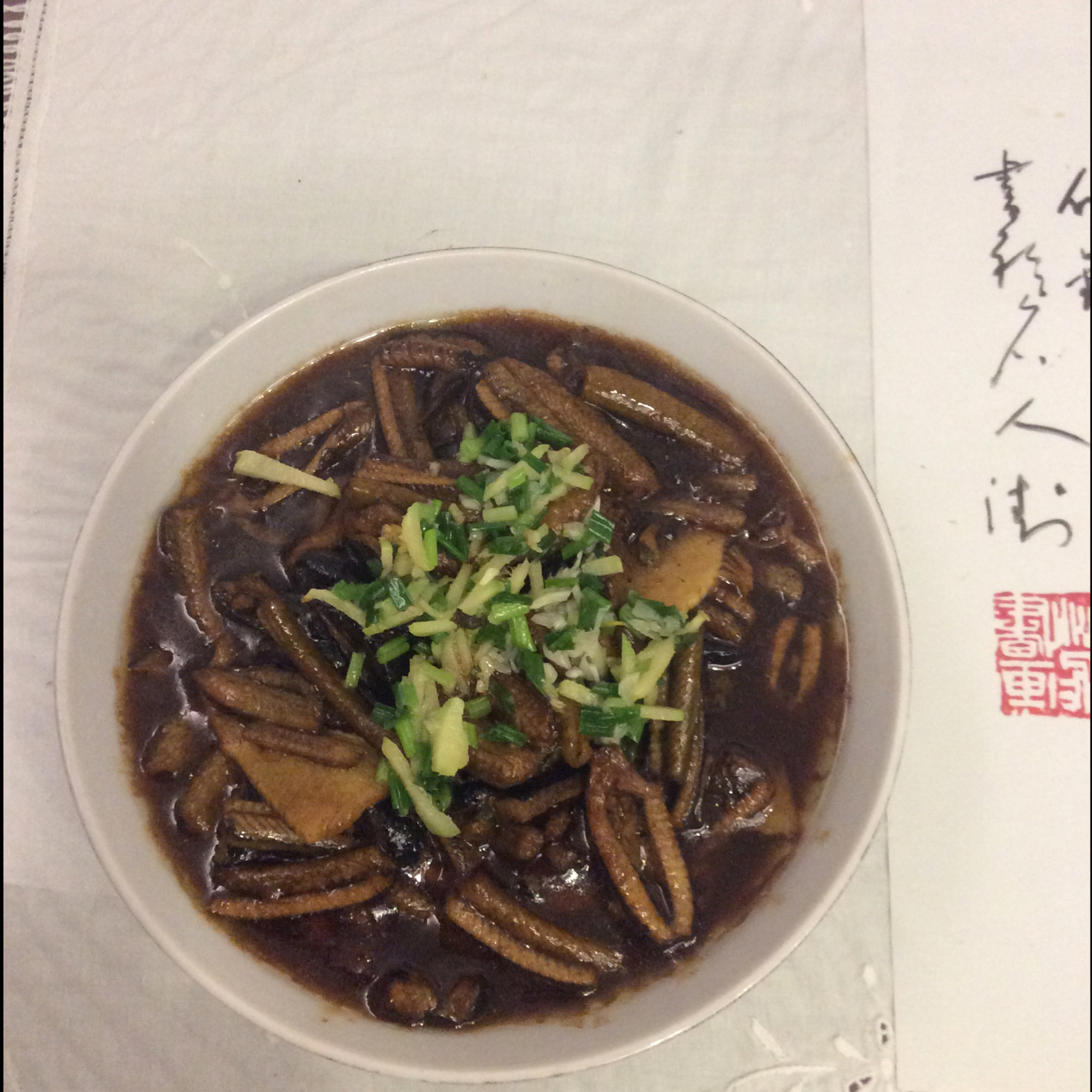 响油鳝丝