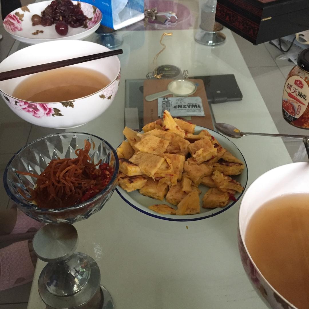 胡萝卜鸡蛋饼