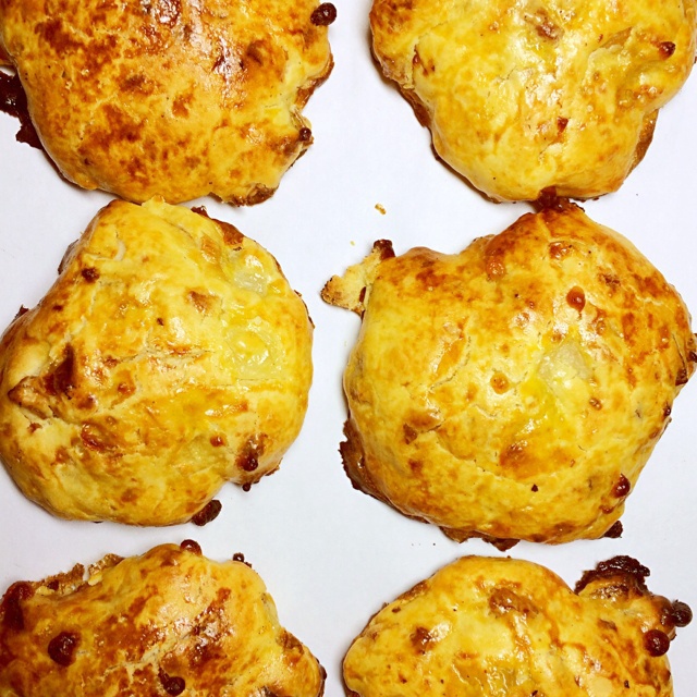 奶酪培根咸味司康