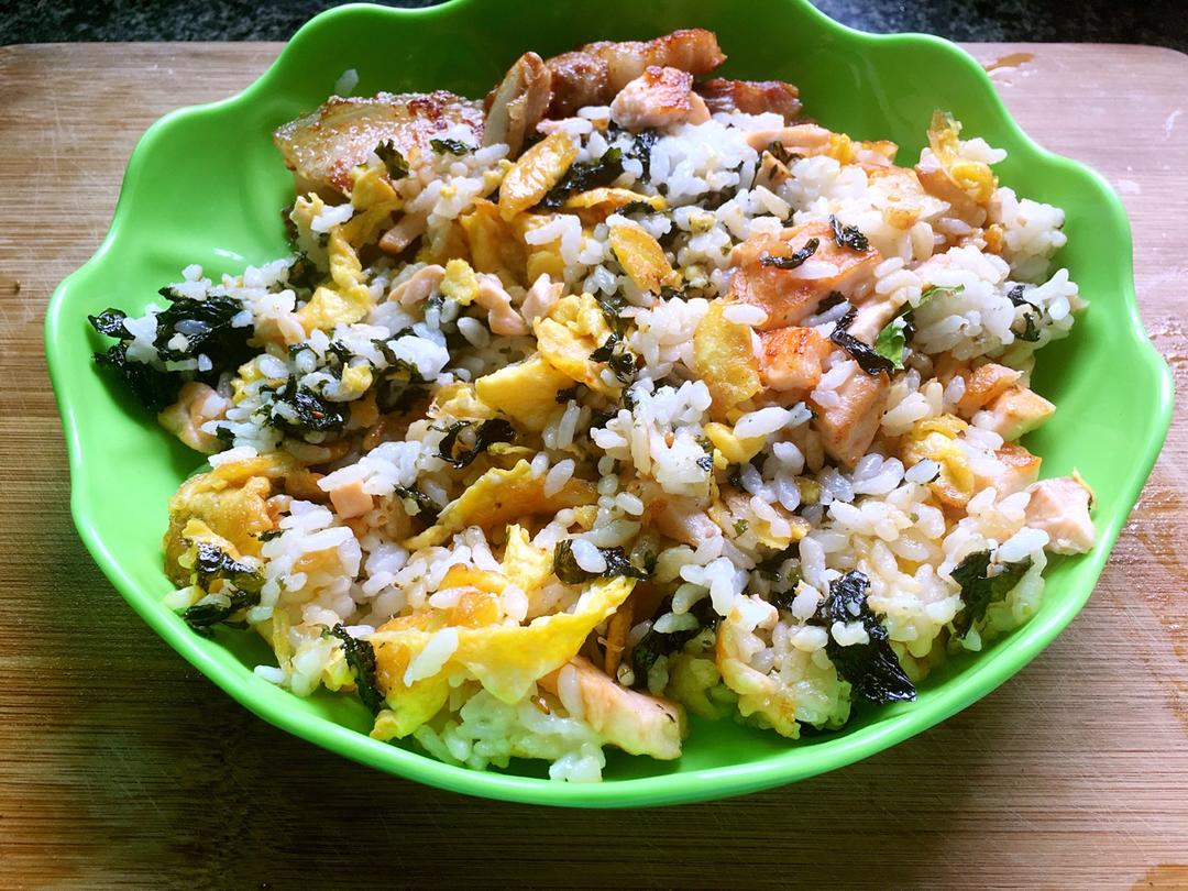 三文鱼炒饭