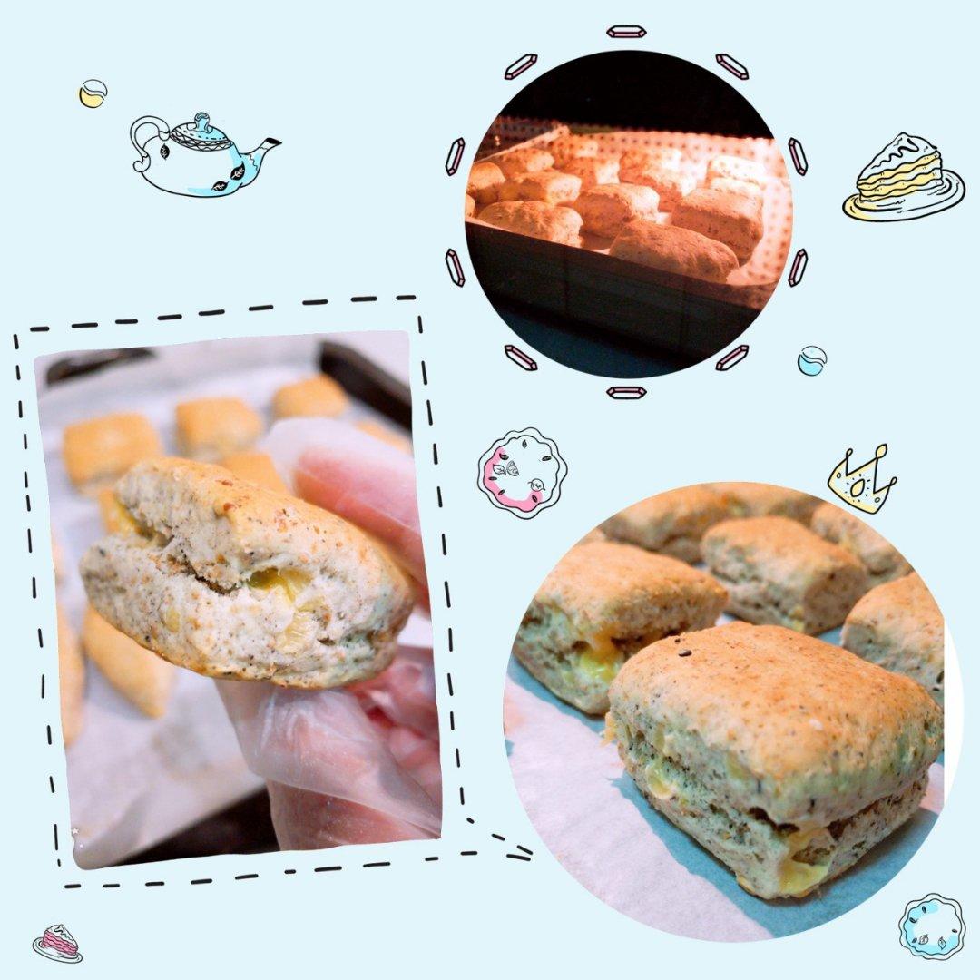 马苏里拉芝士司康