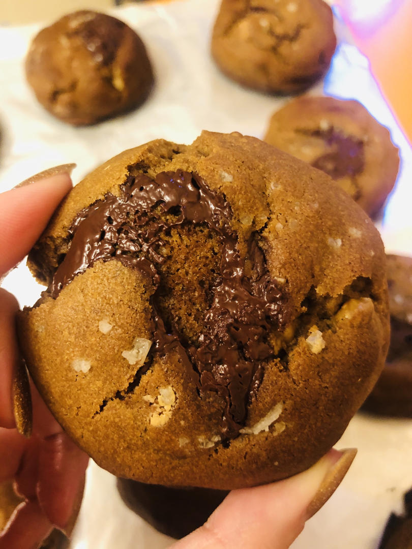 褐色黄油巧克力奇普饼干