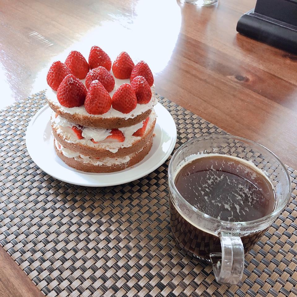 酸奶裸蛋糕