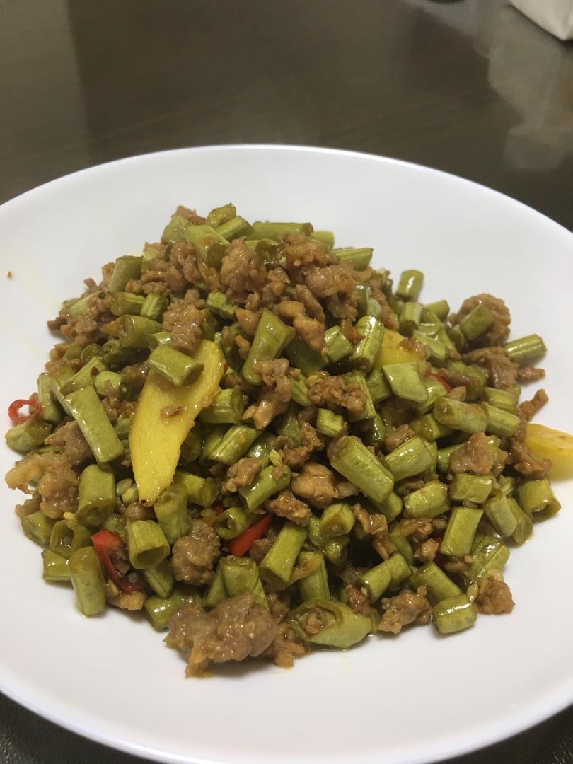 肉末酸豆角