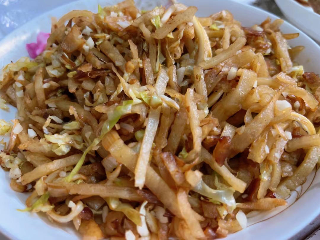 老北京素炒饼(肉炒饼)
