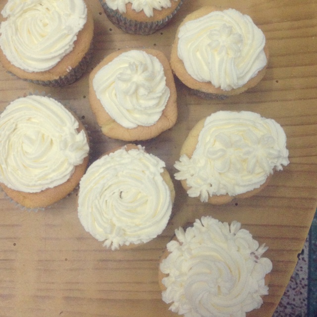 软绵绵的纸杯蛋糕