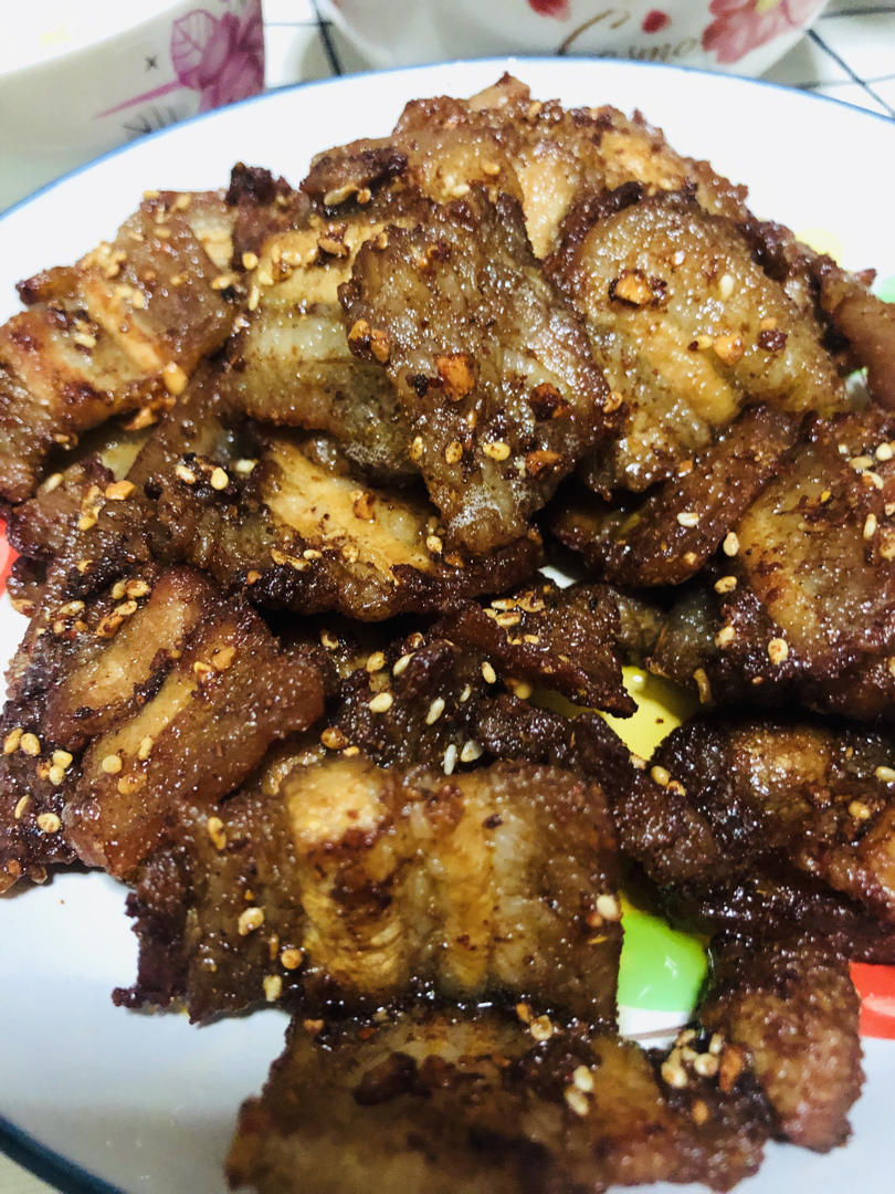 韩式烤五花肉(平底锅版)