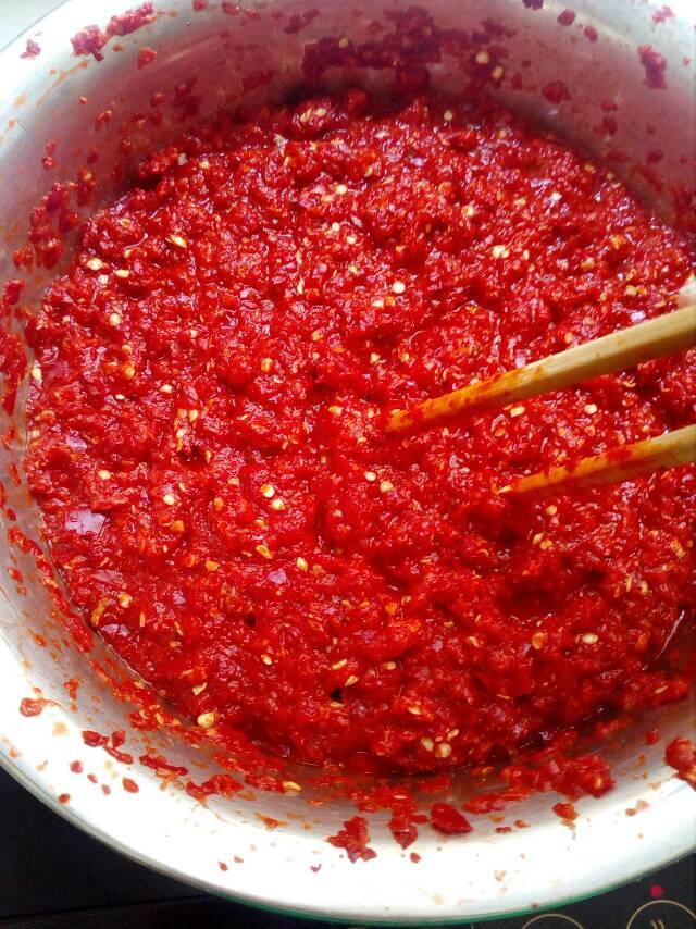 手机用户2611ry2a做的自制辣椒酱