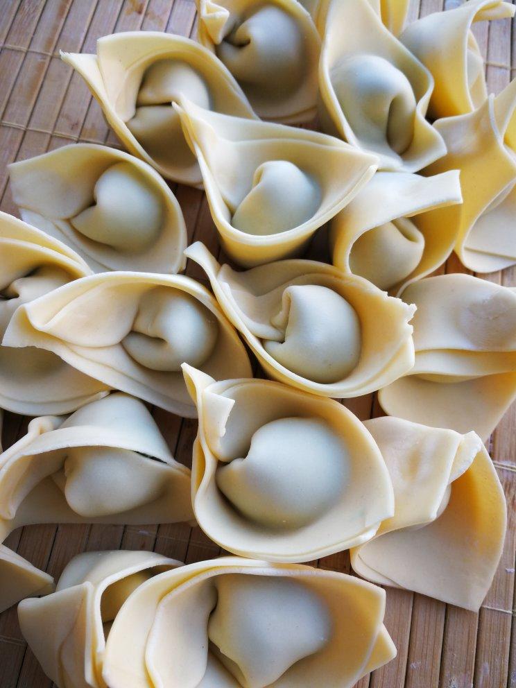 自己做馄饨皮、云吞皮