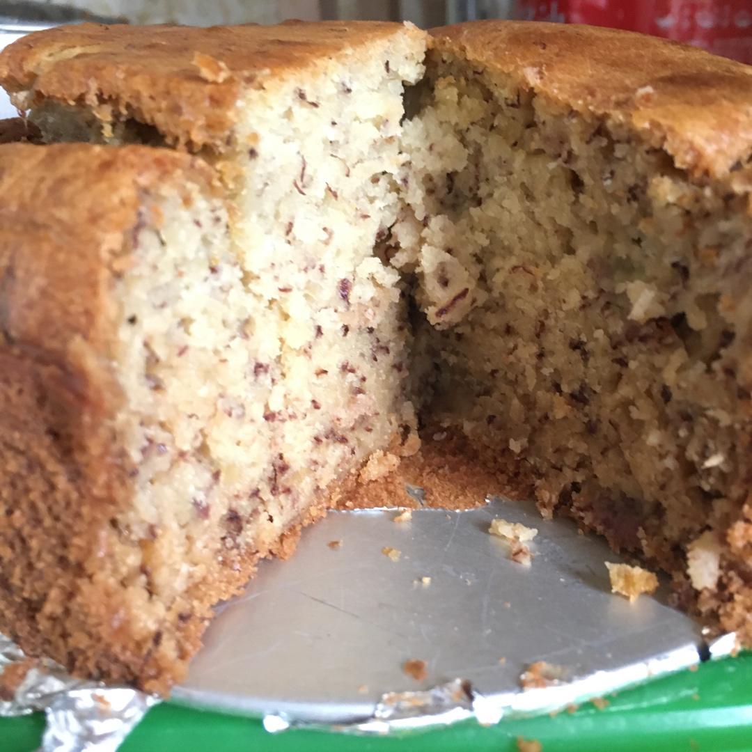 香蕉酸奶磅蛋糕～～简单到怀疑人生