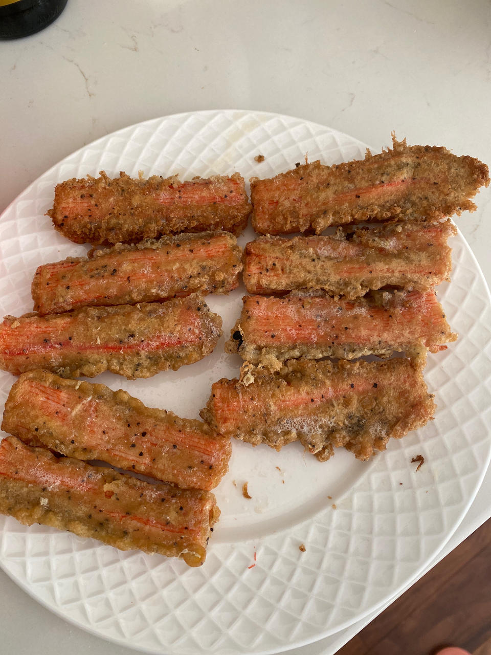 香！酥！脆！平底锅就能做的炸蟹柳