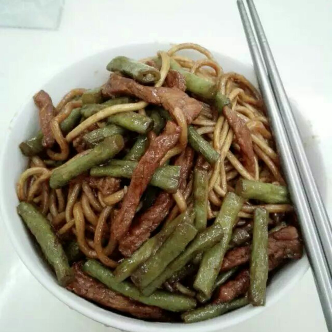 豆角焖面