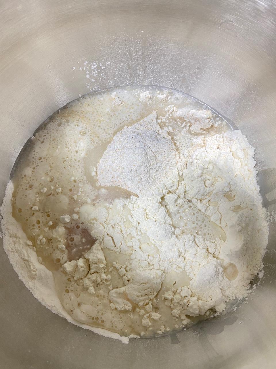 纯奶手撕吐司的做法 步骤1