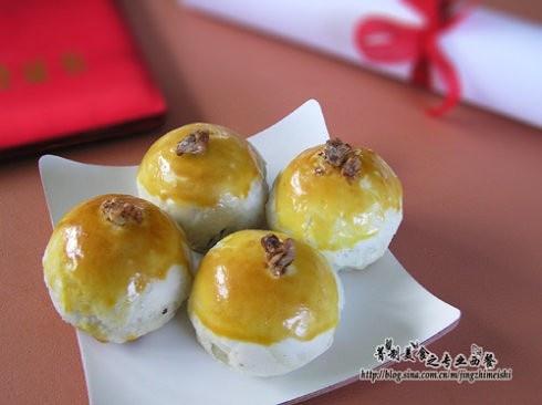 枣泥核桃状元酥的做法