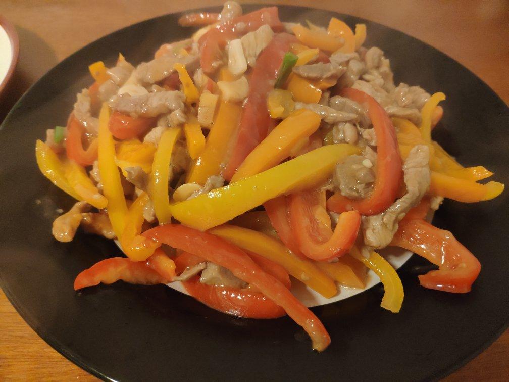 甜椒肉丝