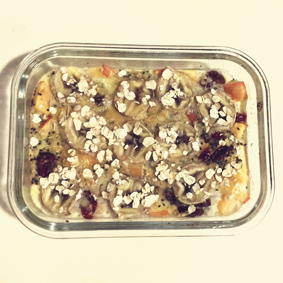 Baked Oatmeal Breakfast 早餐烤燕麦