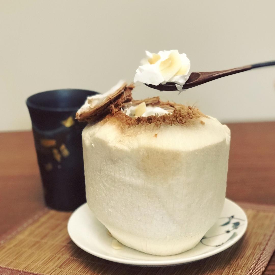 一整颗椰子冻