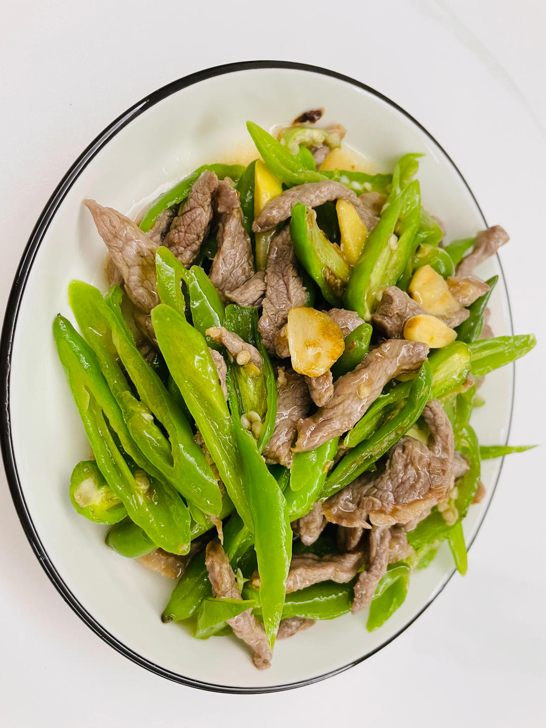 青椒炒牛肉
