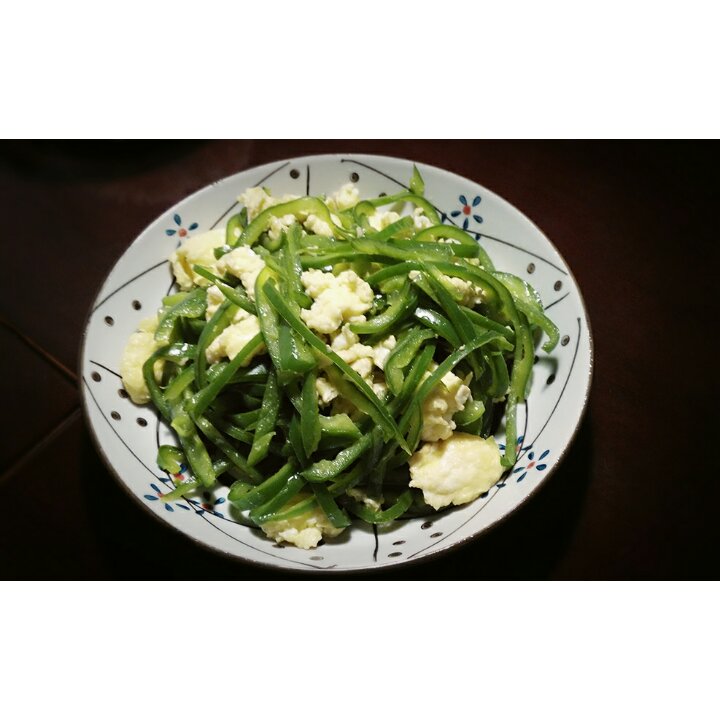 青椒炒蛋