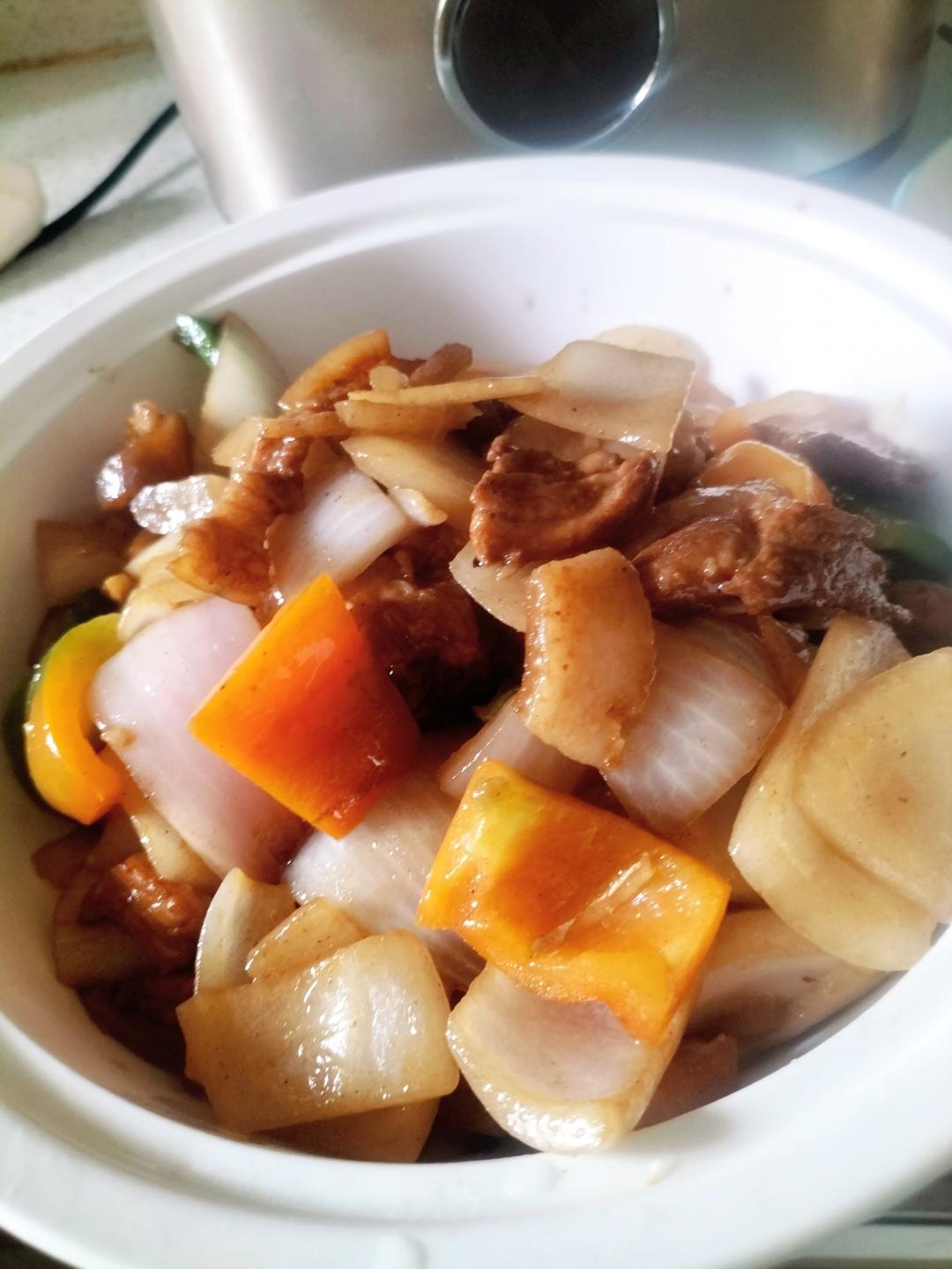 洋葱炒肉（宝宝爱吃）
