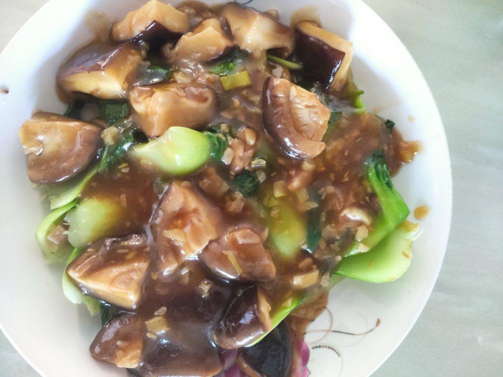 蚝油香菇小油菜