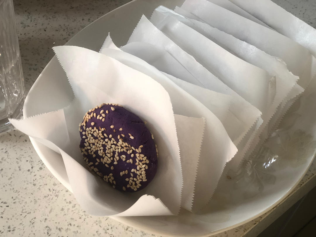 健脾养胃山药紫薯饼