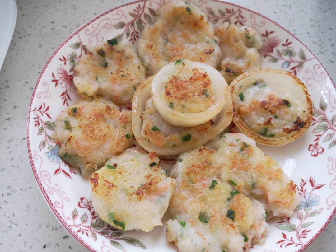 香煎虾饼