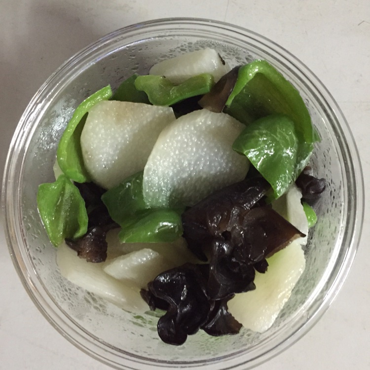 淮山（山药）炒木耳