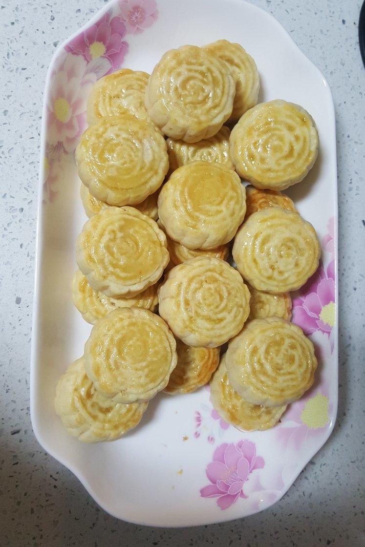 超详细图解版--流心奶黄月饼