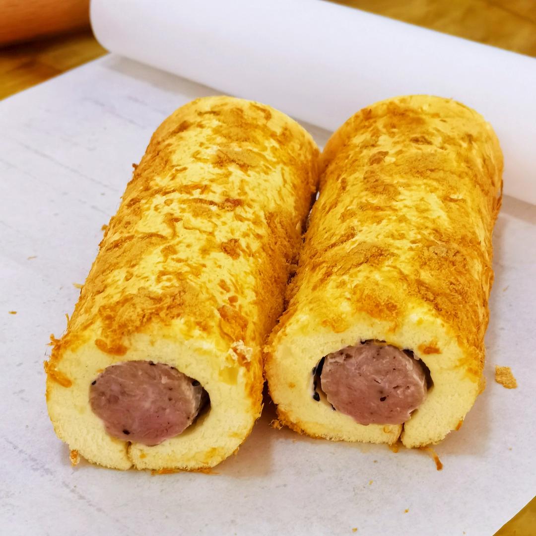 迷你肠仔蛋糕卷串串